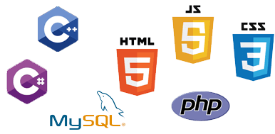 C++/C#/MySQL/HTL/CSS/JS/PHP